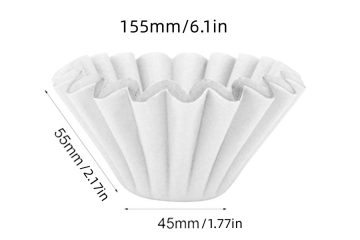 1-4 Cup Coffee Filters White Paper
