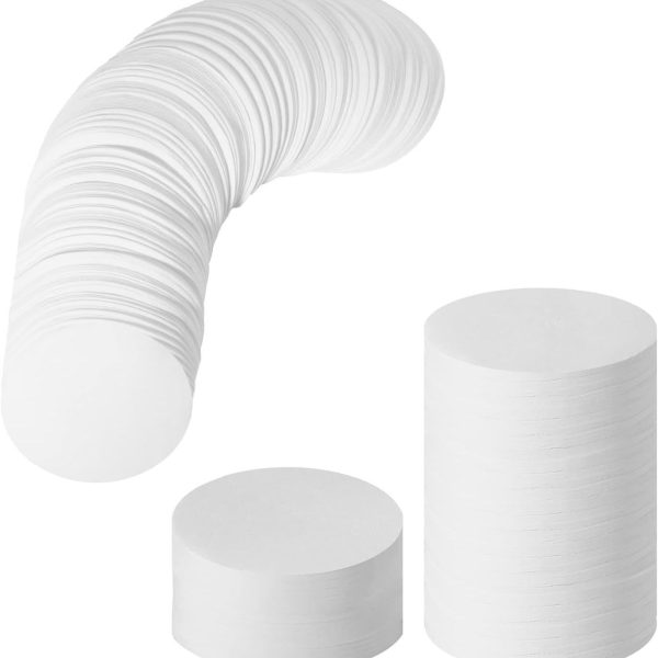 Round coffee filter paper