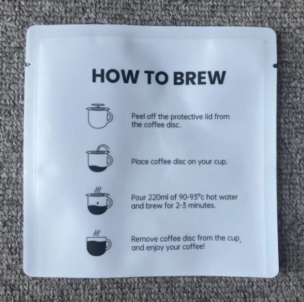 UFO Type Hand Ground Coffee Paper Filter