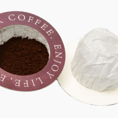 Round Filter Paper Bag for Single Serve Hand Drip Coffee