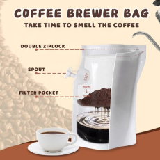 Custom cold brew coffee brewer bag
