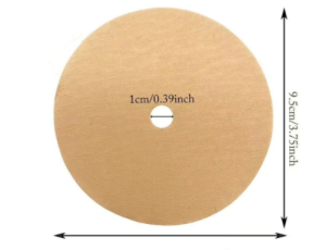 coffee filter paper with hole