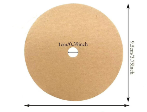 coffee filter paper with hole